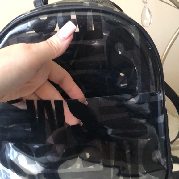 STEVE MADDEN See though Black Backpack - Picture 6 of 8
